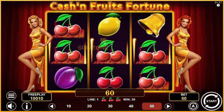 Cashn Fruits Fortune màquina de joc per diners, imatge 3