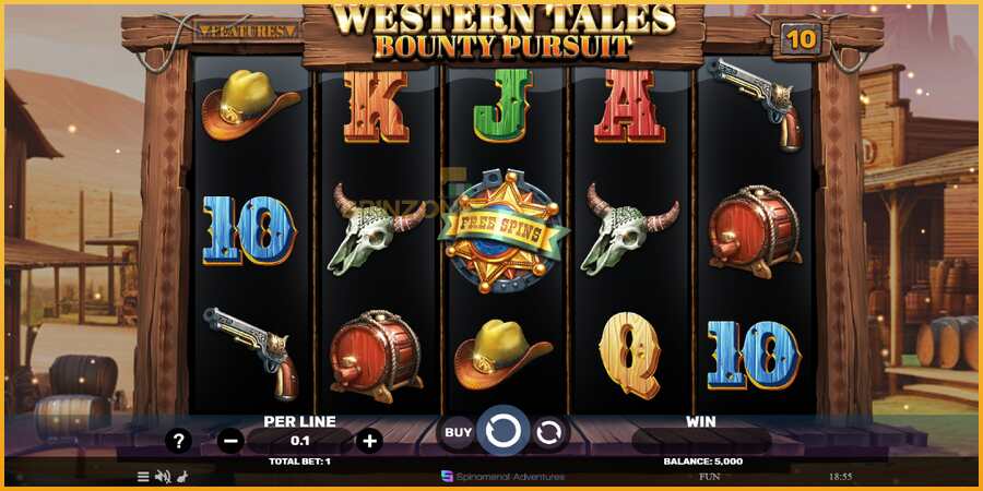 Western Tales - Bounty Pursuit màquina de joc per diners, imatge 2