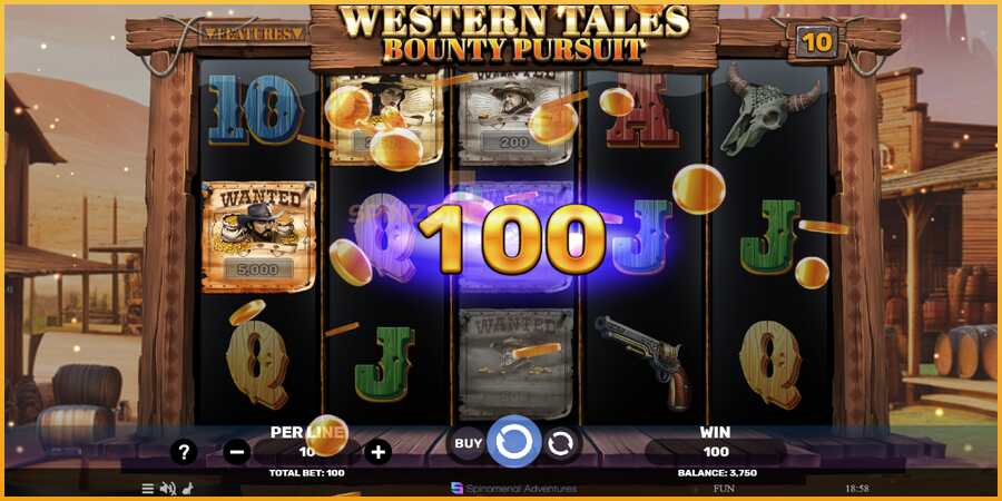 Western Tales - Bounty Pursuit màquina de joc per diners, imatge 4