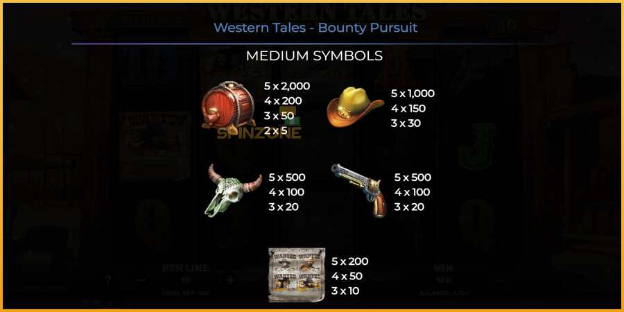 Western Tales - Bounty Pursuit màquina de joc per diners, imatge 6