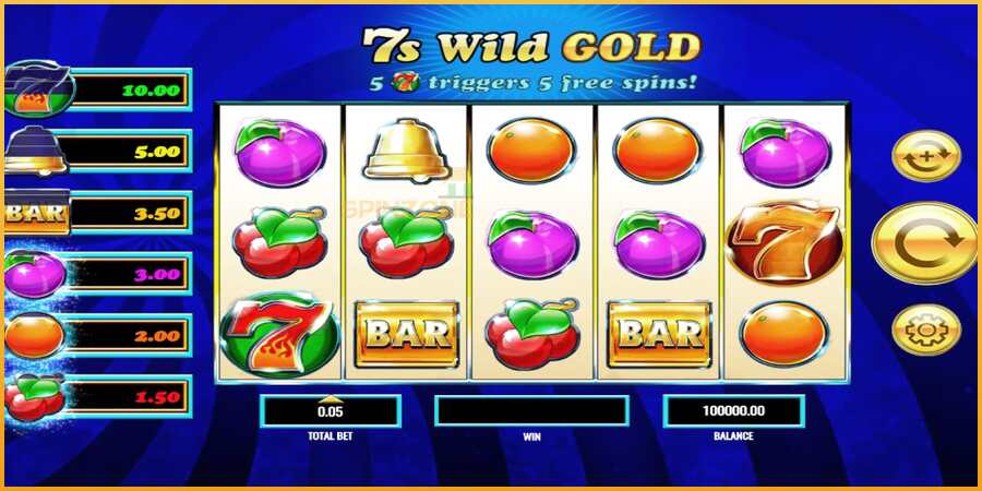 7s Wild Gold màquina de joc per diners, imatge 1