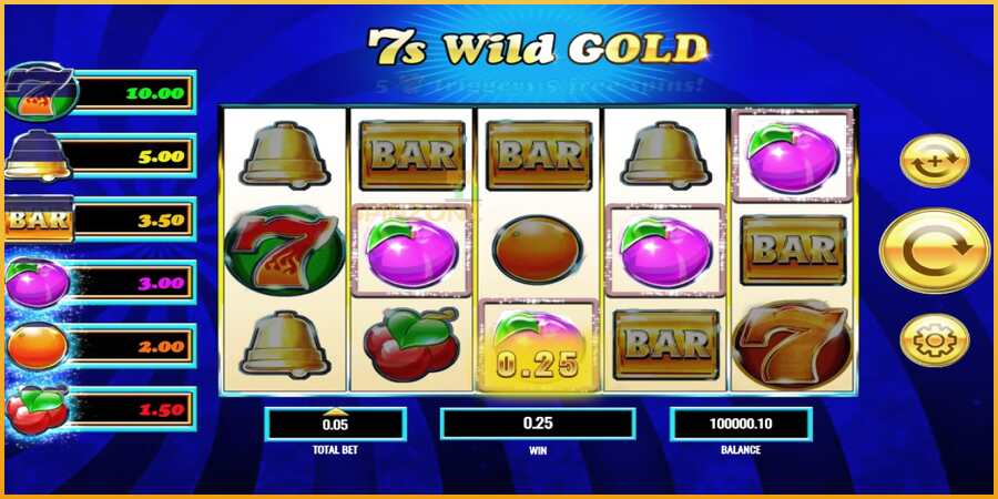 7s Wild Gold màquina de joc per diners, imatge 2