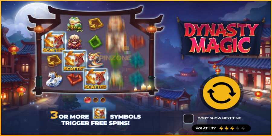 Dynasty Magic màquina de joc per diners, imatge 1