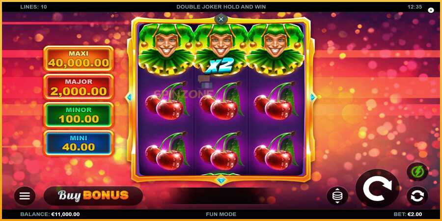 Double Joker Hold and Win màquina de joc per diners, imatge 1