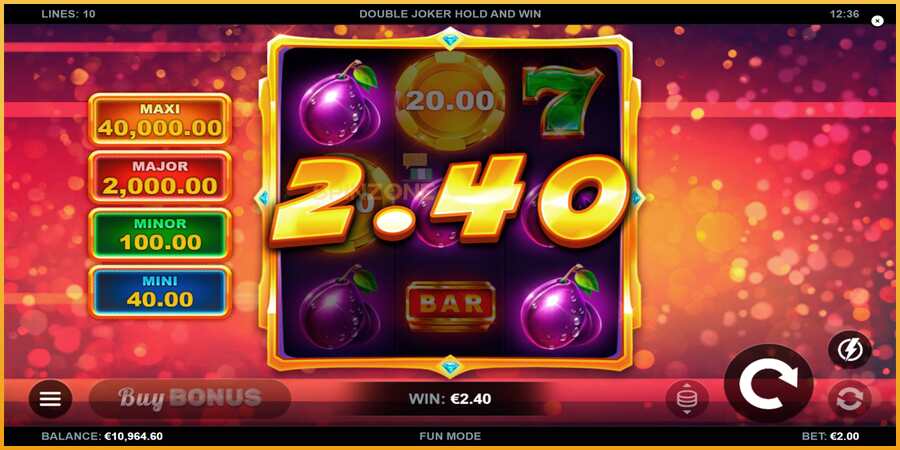 Double Joker Hold and Win màquina de joc per diners, imatge 3