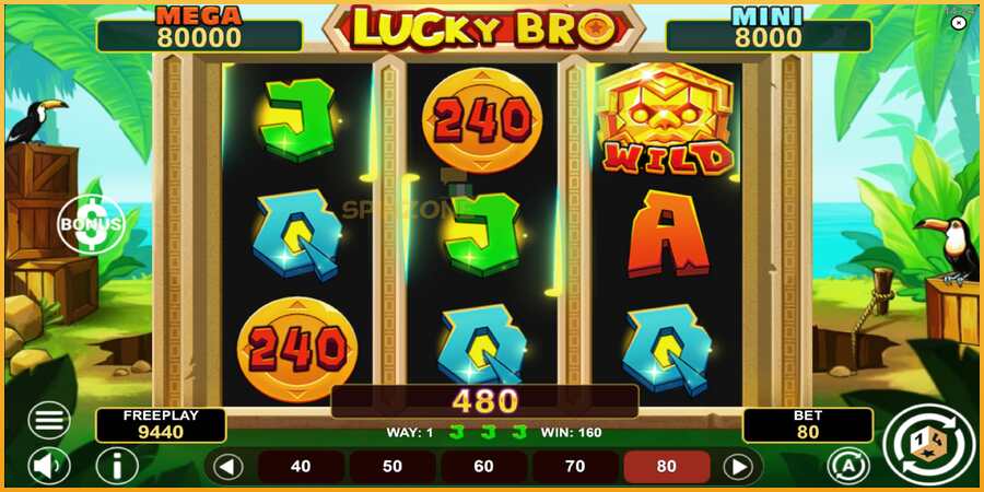 Lucky Bro Hold & Win màquina de joc per diners, imatge 3