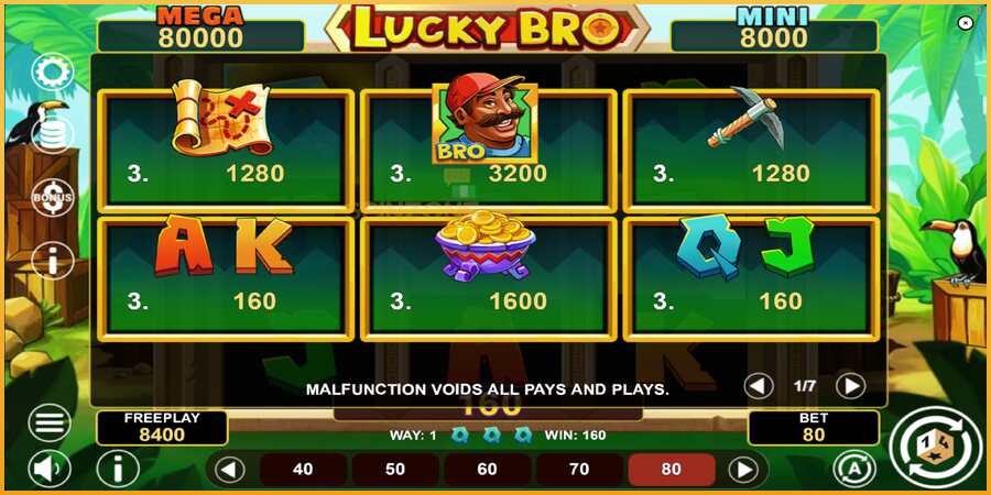 Lucky Bro Hold & Win màquina de joc per diners, imatge 5