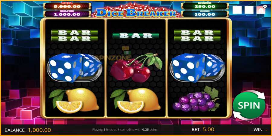 Dice Breaker màquina de joc per diners, imatge 1