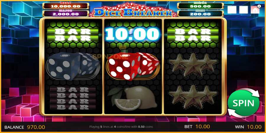 Dice Breaker màquina de joc per diners, imatge 2