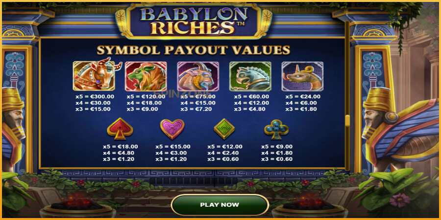 Babylon Riches màquina de joc per diners, imatge 6