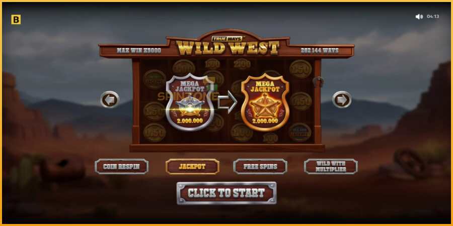 Wild West Trueways màquina de joc per diners, imatge 1