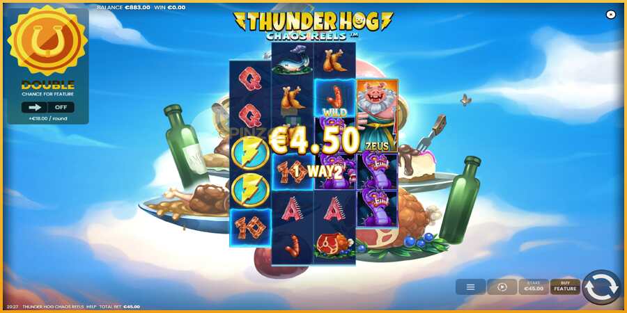 Thunder Hog Chaos Reels màquina de joc per diners, imatge 4