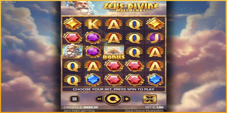 Zeus Divine Multipliers màquina de joc per diners, imatge 2