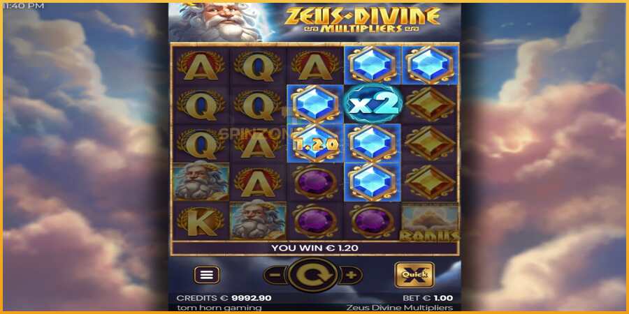 Zeus Divine Multipliers màquina de joc per diners, imatge 3