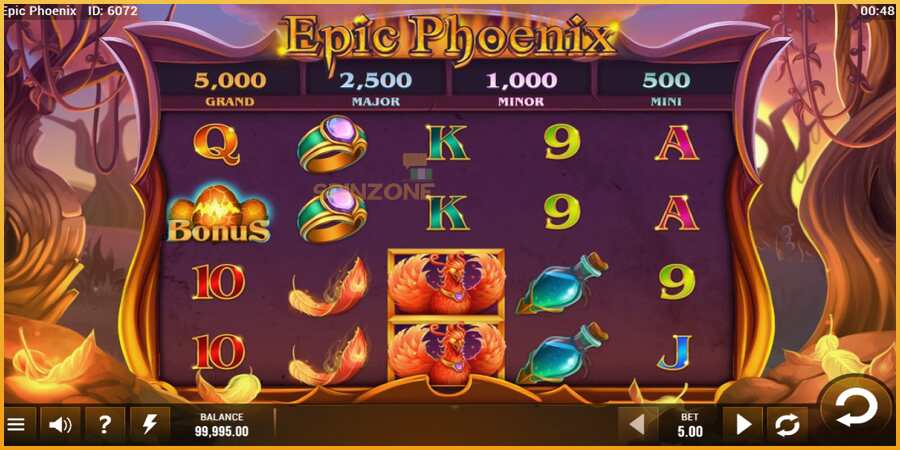 Epic Phoenix màquina de joc per diners, imatge 2