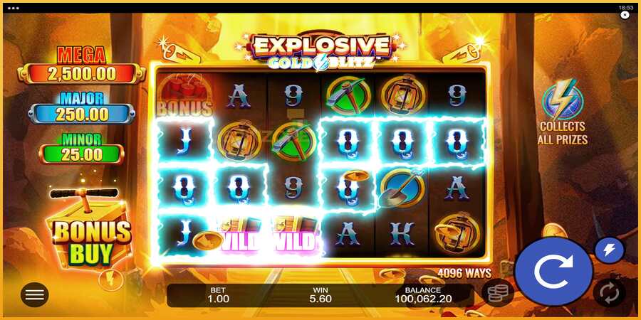 Explosive Gold Blitz màquina de joc per diners, imatge 5