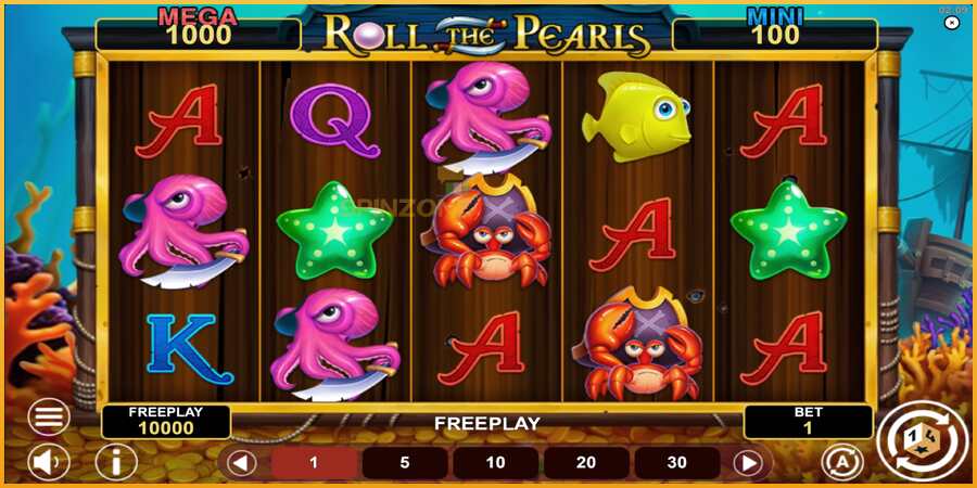 Roll The Pearls Hold & Win màquina de joc per diners, imatge 2