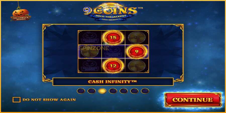 9 Coins Grand Diamond Edition Halloween Jackpots màquina de joc per diners, imatge 1