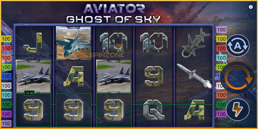 Aviator: Ghost of Sky màquina de joc per diners, imatge 3