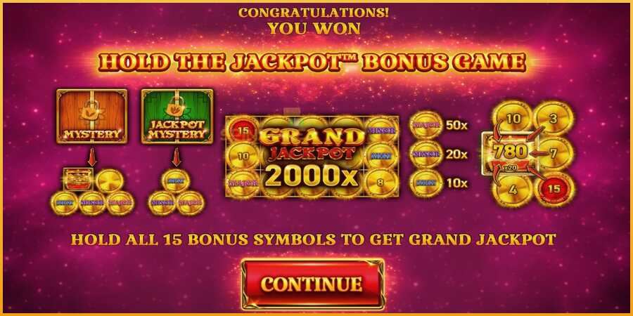 15 Coins Grand Gold Edition Halloween Jackpot màquina de joc per diners, imatge 3