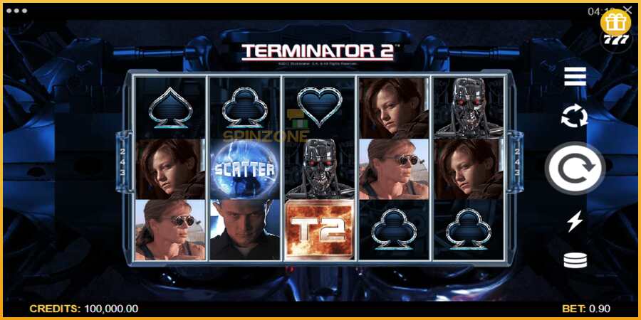 Terminator 2 màquina de joc per diners, imatge 1