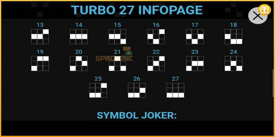 Turbo 27 màquina de joc per diners, imatge 5