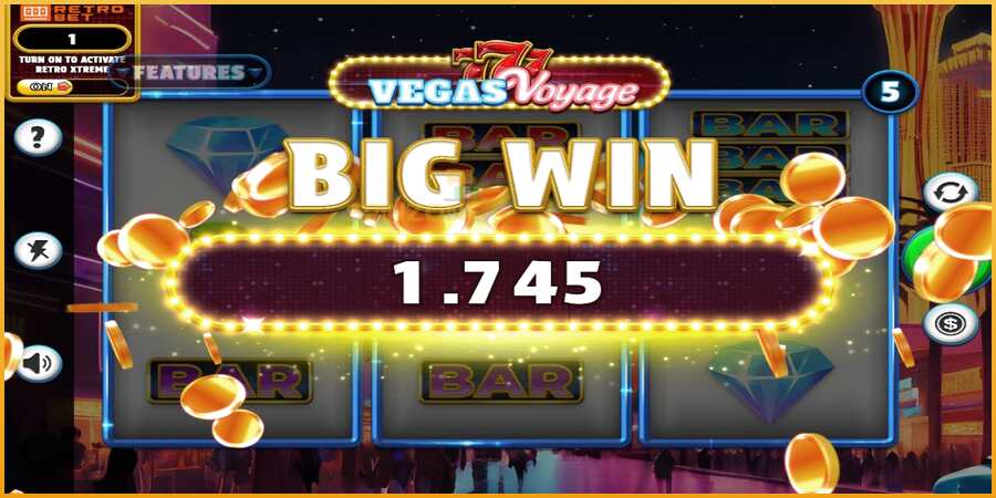 777 – Vegas Voyage màquina de joc per diners, imatge 2