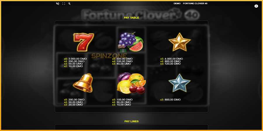 Fortune Clover 40 màquina de joc per diners, imatge 5