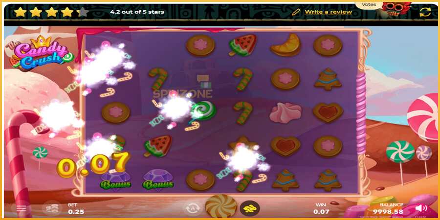 Candy Splasher màquina de joc per diners, imatge 3