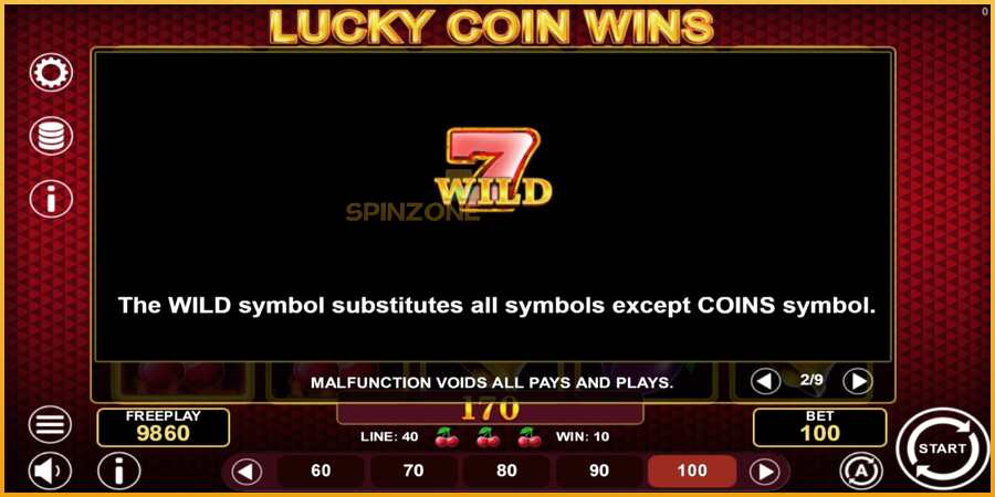 Lucky Coin Wins màquina de joc per diners, imatge 5