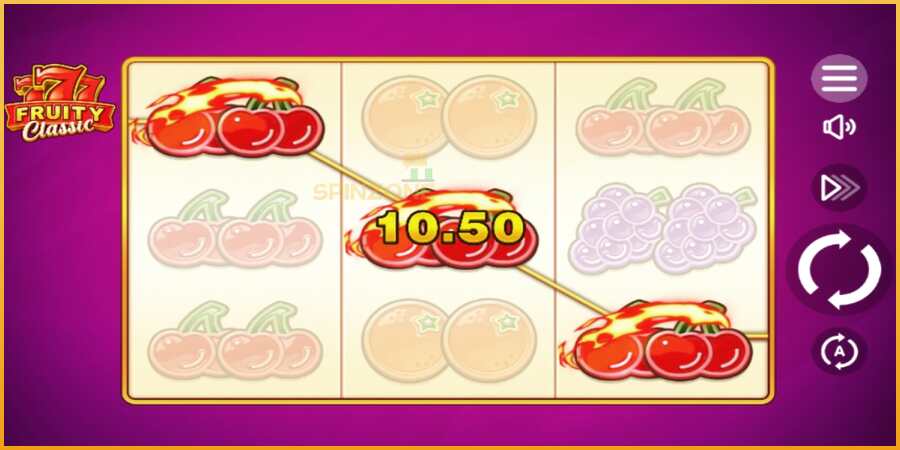 777 Fruity Classic màquina de joc per diners, imatge 3