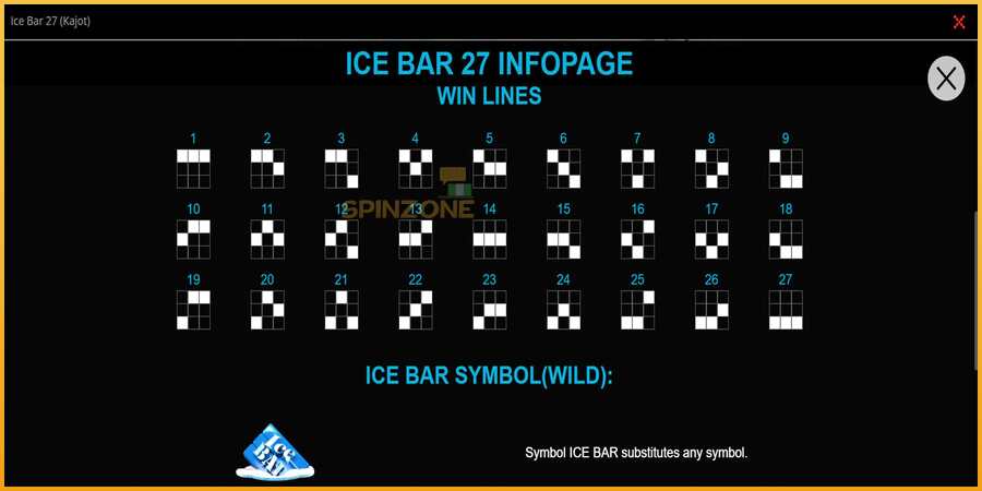 Ice Bar 27 màquina de joc per diners, imatge 3