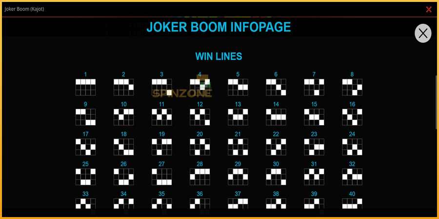 Joker Boom màquina de joc per diners, imatge 3