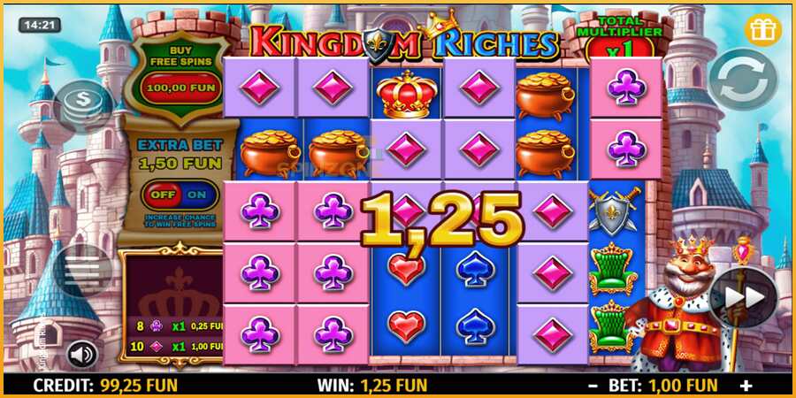 Kingdom Riches màquina de joc per diners, imatge 2