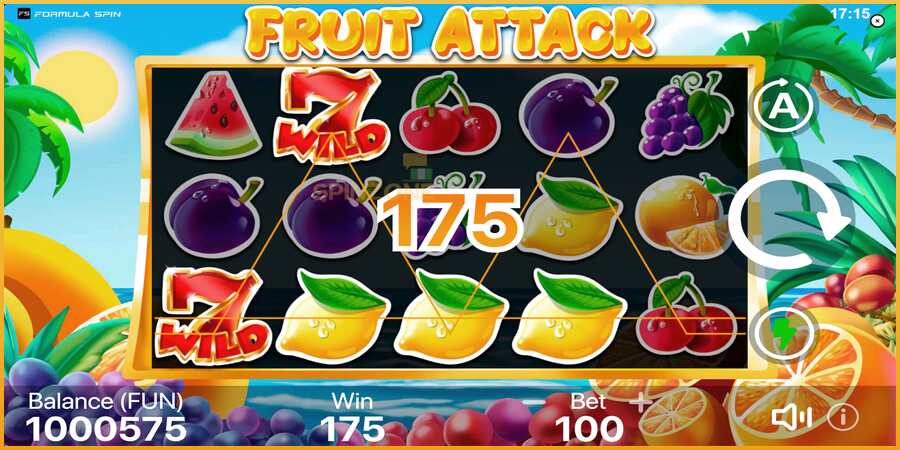 Fruit Attack màquina de joc per diners, imatge 5