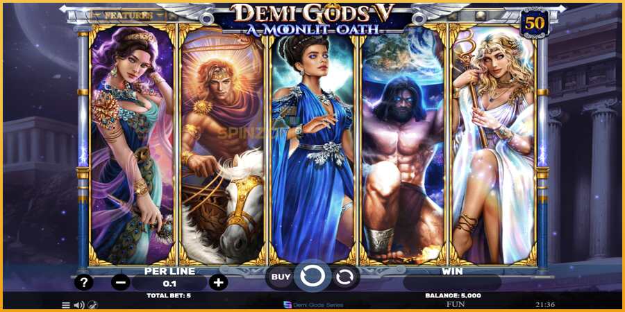 Demi Gods V – A Moonlit Oath màquina de joc per diners, imatge 2