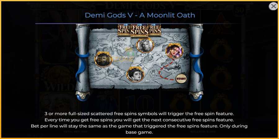 Demi Gods V – A Moonlit Oath màquina de joc per diners, imatge 5