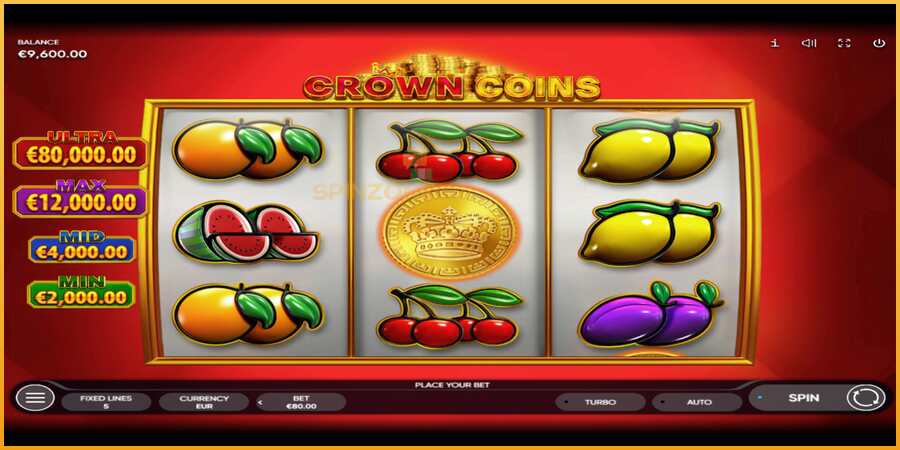 Crown Coins màquina de joc per diners, imatge 2