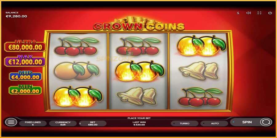 Crown Coins màquina de joc per diners, imatge 3