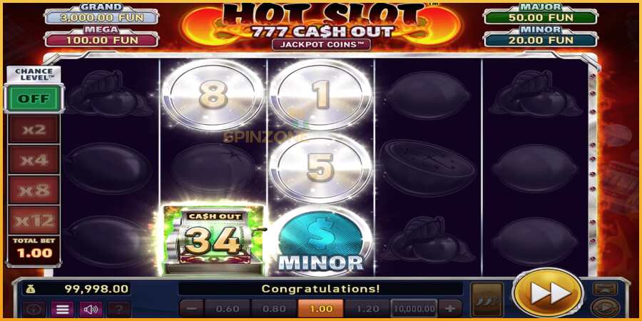 Hot Slot: 777 Cash Out Grand Platinum Edition màquina de joc per diners, imatge 2