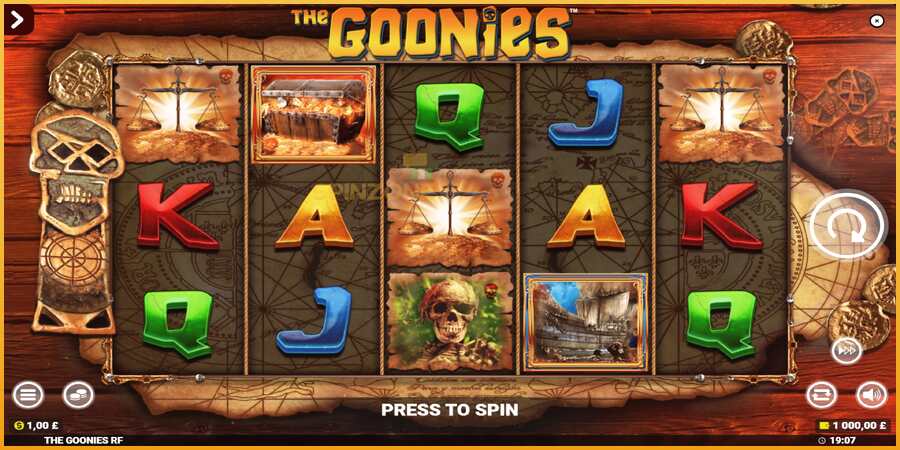 The Goonies Deluxe Rapid Fire Jackpots màquina de joc per diners, imatge 2