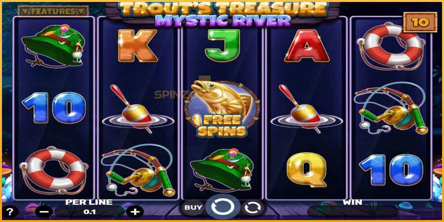 Trouts Treasure - Mystic River màquina de joc per diners, imatge 1