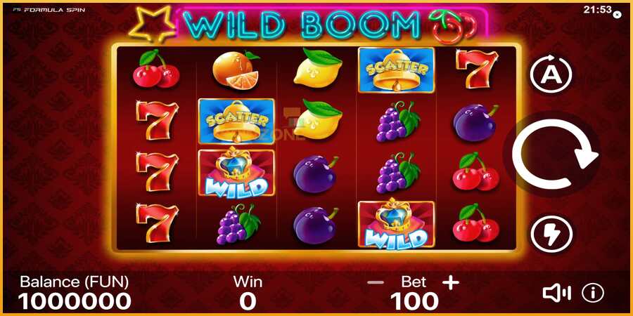 Wild Boom màquina de joc per diners, imatge 1