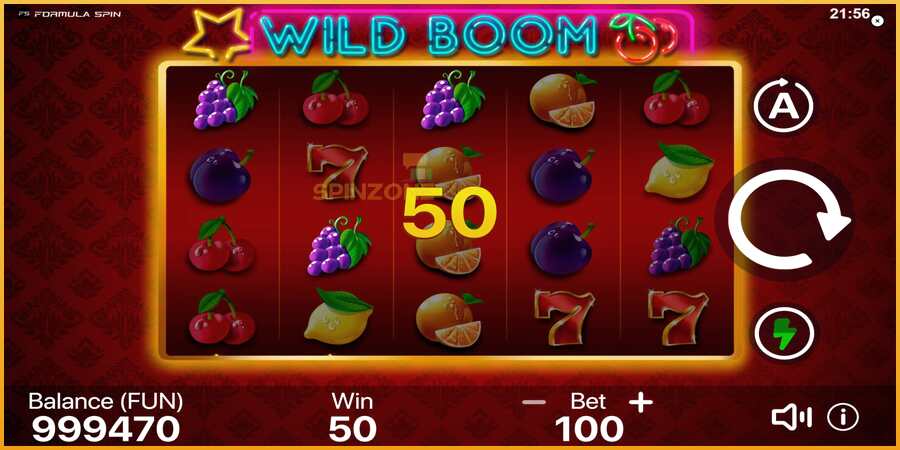 Wild Boom màquina de joc per diners, imatge 3