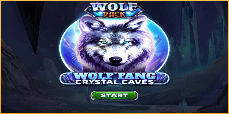 Wolf Fang - Crystal Caves màquina de joc per diners, imatge 1