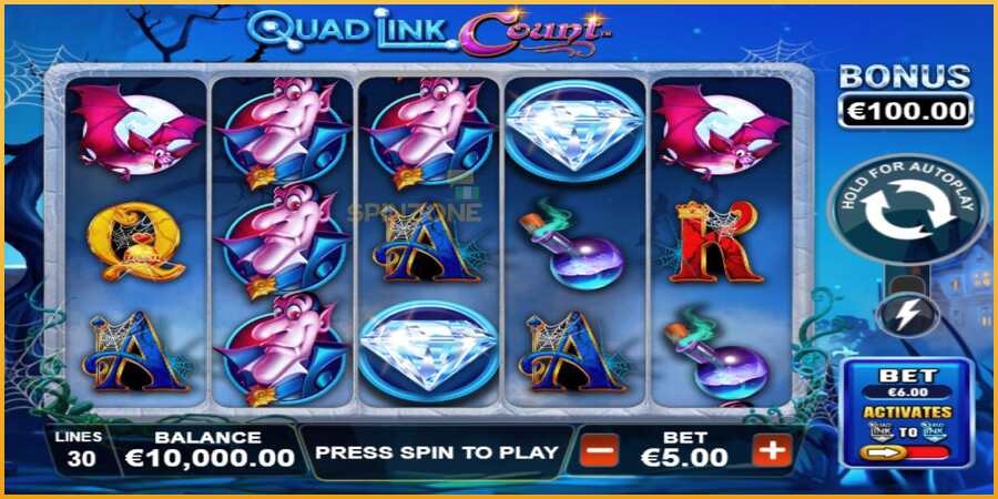 Quad Link: Count màquina de joc per diners, imatge 1