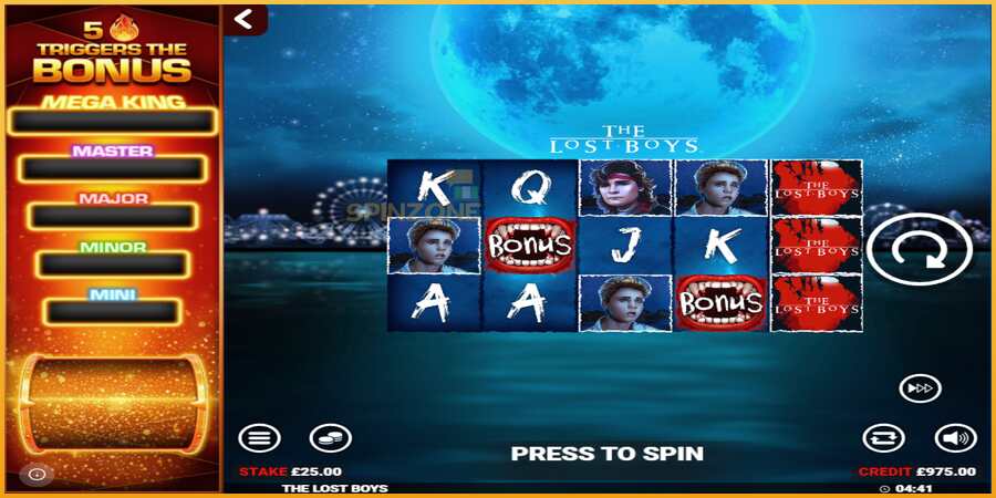 The Lost Boys Rapid Fire Jackpots màquina de joc per diners, imatge 1