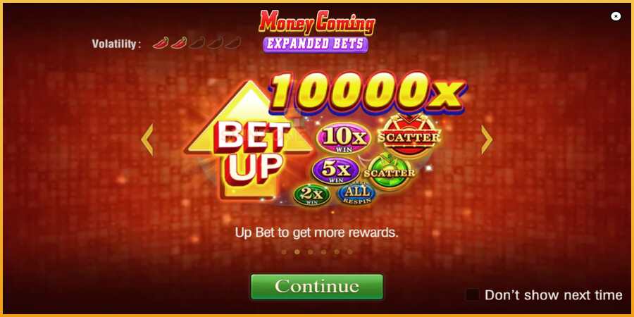 Money Coming 2 – Expanded Bets màquina de joc per diners, imatge 1