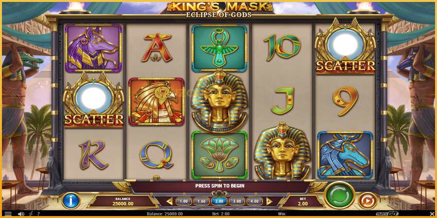 King’s Mask Eclipse of Gods màquina de joc per diners, imatge 2