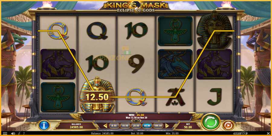 King’s Mask Eclipse of Gods màquina de joc per diners, imatge 3